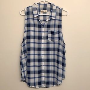 Hollister Sleeveless Blouse GUC